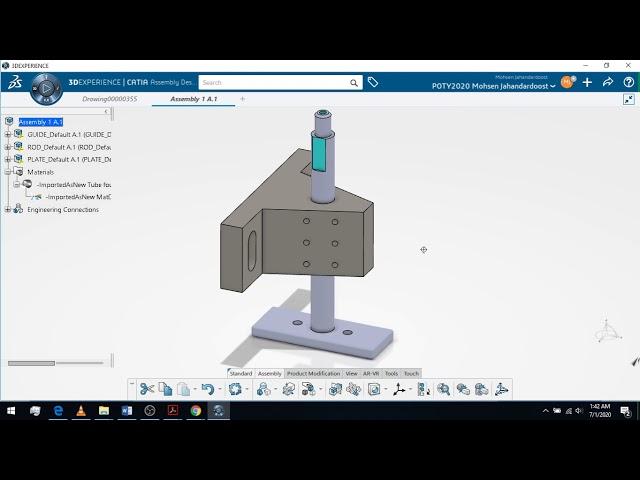 3DEXPERIENCE - Assembly Drawing