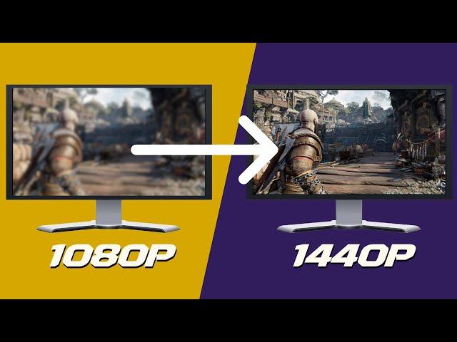How to play games at 1440p resolution on a 1080p Monitor - AMD Graphics Card