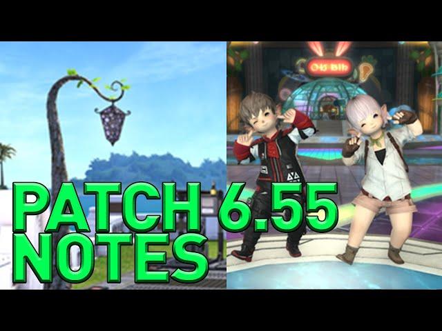 Are Those GRAPES?! FFXIV Patch 6.55 Notes Overview