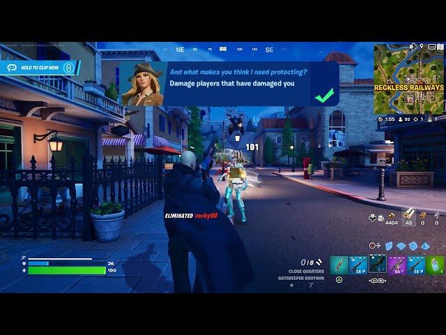 How to EASILY Damage players that have damaged you in Fortnite locations Quest!