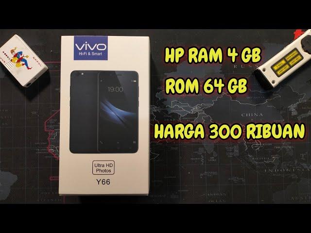 VIVO Y66 4/64 CUMA 300 RIBUAN . TURUN HARGA ATAU KW NIH ??