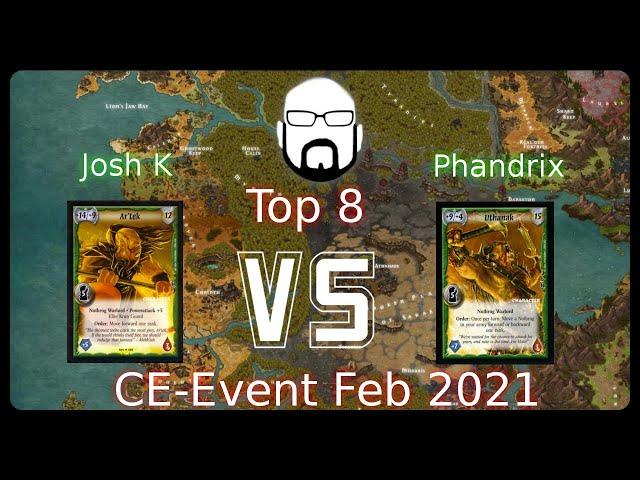 Campain Edition Event - Top 8 - Josh K vs Phandrix | Warlord: Saga of the Storm CCG