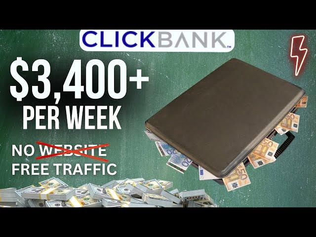 Promote CLICKBANK Offers With FREE Traffic And NO Website (Complete Tutorial)