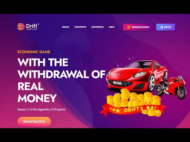 Earn Money Online Without Investment with New Russian Earning Ruble Game 2020 DRIFT2.biz Withdraw