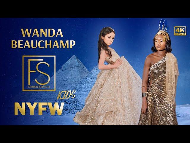 WANDA BEAUCHAMP | Fall Winter 2024/2025 NYFW | Full Fashion Show 4K UHD | Kids Fashion