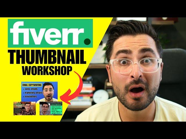 Simple Fiverr Thumbnail Design - Make Fiverr Gig Thumbnail on Canva (Fiverr Tutorial)