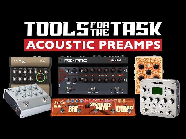 7 Preamps for Your Acoustic Guitar