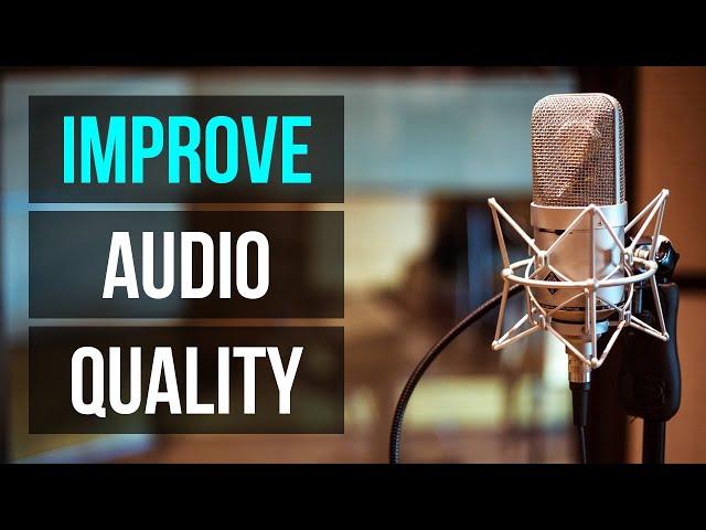 How To Improve Voice Quality in Audacity 2020