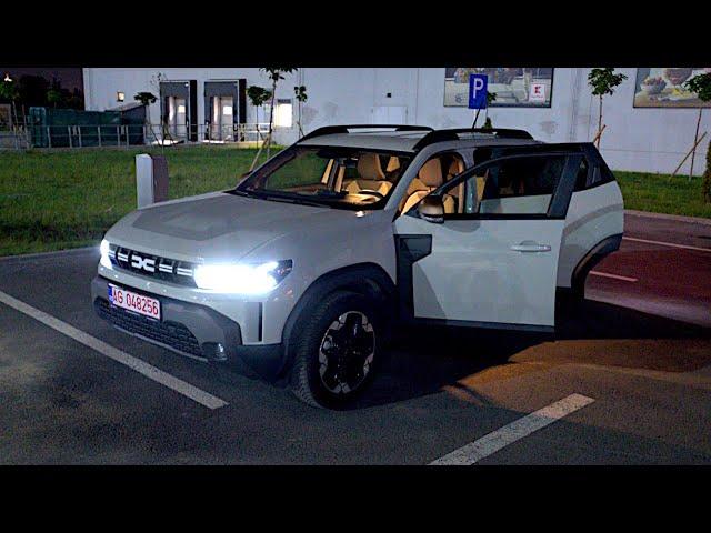 2024 Dacia Duster 4x4 Night Lights Interior Exterior