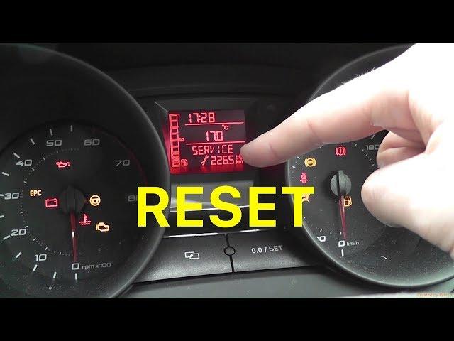 How to Reset the Service Indicator on a 2010 Seat Ibiza MK4 6J