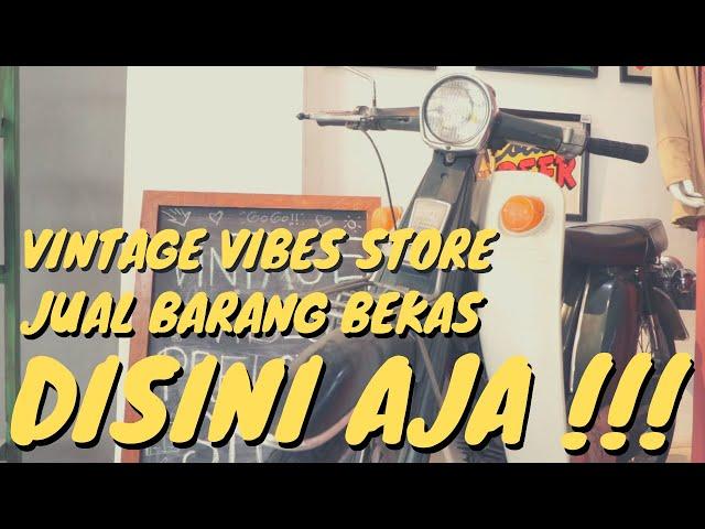 VINTAGE VIBES STORE - TOKO BARANG ANTIK DAN JADUL YANG SUPER LENGKAP !!!