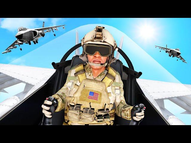 Joining THE AIR FORCE in GTA 5!