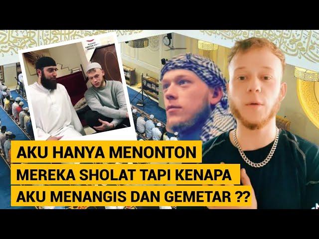 Pemuda INGGRIS ini Kaget Liat Banyak Muslim Memeluk dan Menangis Di Hadapannya Gara-Gara ini...