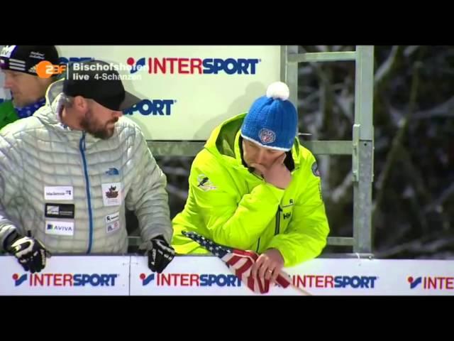 Nick Fairall Crash 05.01.2015 Bischofshofen