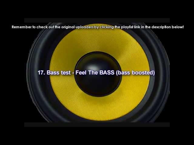 Best Bass Boosted Subwoofer car songs, hiphop, dubstep - TOP 20 (CLEAN quality). HD, free download