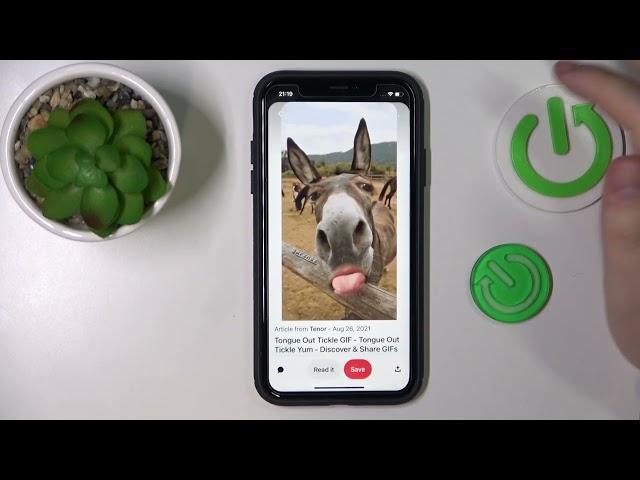 How to Save GIFs from Pinterest - Download the GIF to Gallery