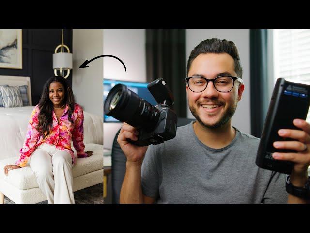 How To Shoot Professional Realtor Headshots & Lifestyle Photos! Gear + Settings