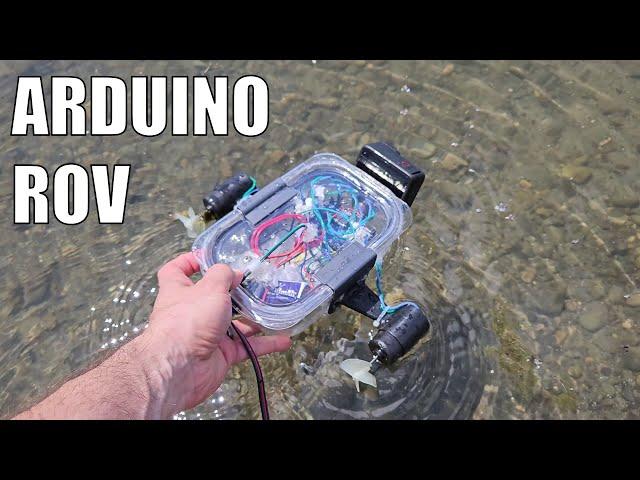 Make an Arduino ROV (Remotely Operated Vehicle) | Engineering Project