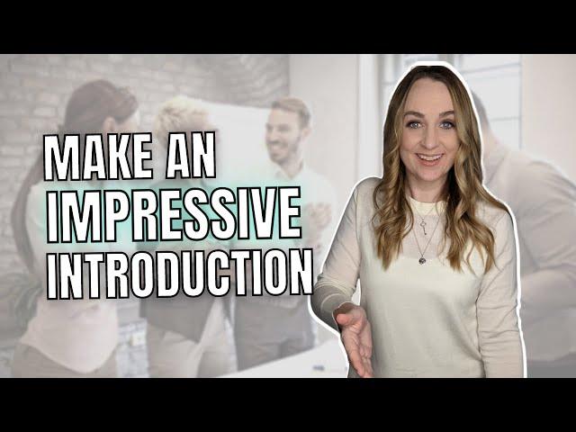 How to Introduce Yourself at a New Job (Make a GREAT First Impression)