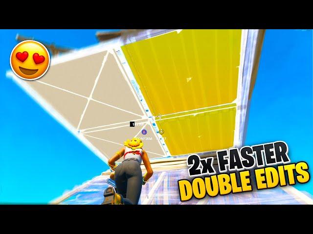 How To Double Edit on Controller | DOUBLE Your Editing Speed in Fortnite (Editing Tutorial + Tips)
