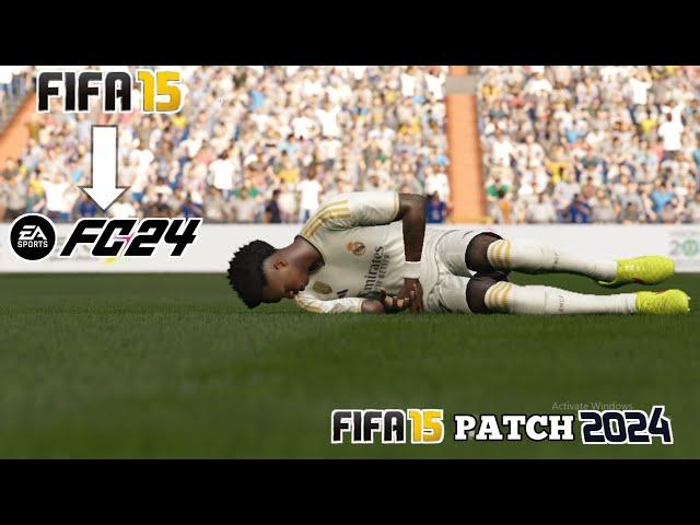 FIFA 15 NEW INJURY [MODS PACK] REVIEW PATCH 24/25 UPDATES TUTORIAL