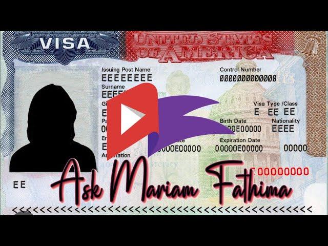 US Tourist Visa (B1/B2) from Toronto Canada | Interview questions | Documents | Ask Mariam Fathima