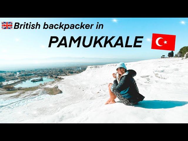 Natural Infinity Pools of Pamukkale  Turkey Travel Vlog