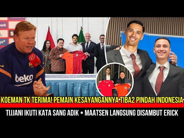 KNVB MULAI GELISAH! 2 PEMAIN ANDALAN BELANDA TIBA2 PILIH BELA TIMNAS INDONESIA~KOEMAN SAMPAI BEGINI