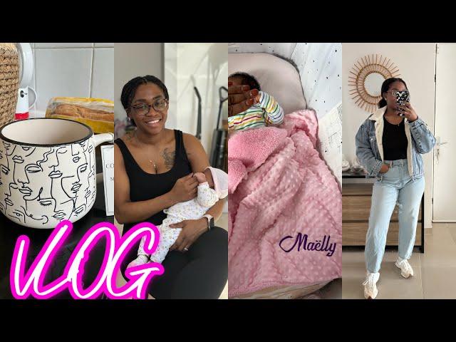 VLOG | Seule avec bébé | Comment je tire mon lait maternelle | Deco maison & plus#dalhiailoveyou