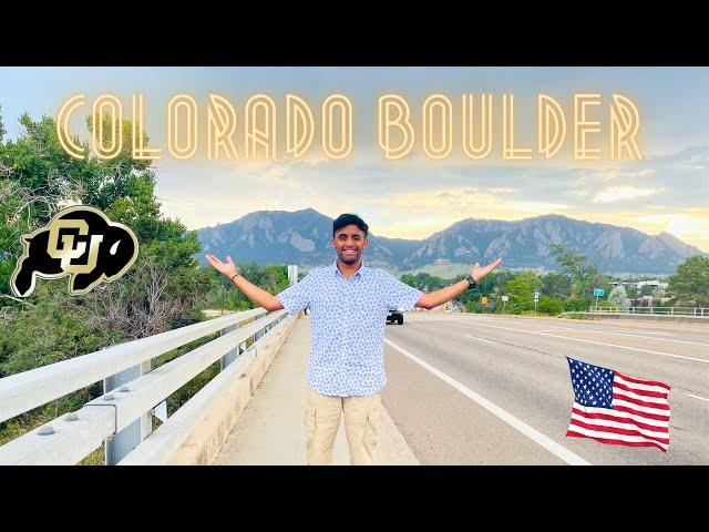 INDIAN GRADUATE STUDENT'S FIRST DAY IN THE US | COLORADO BOULDER