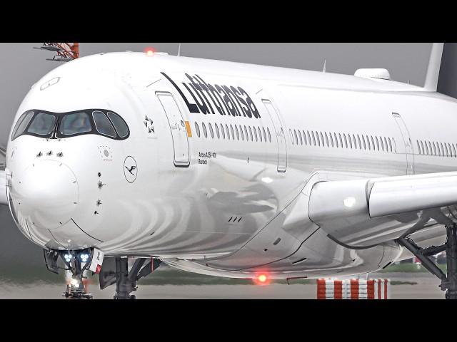 4K AMAZING PLANESPOTTING at MUNICH AIRPORT | LANDING and TAKEOFF at MUC AIRBUS A380 Boeing 777