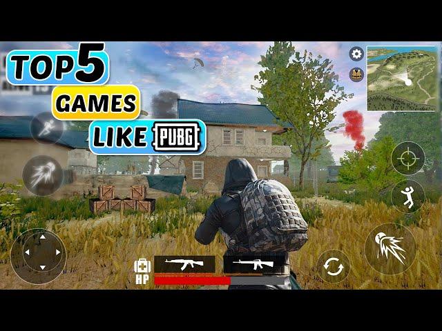 Top 5 Best Battle Royale Games Like PUBG For Android 2021 || Android Games Like PUBG And Free Fire