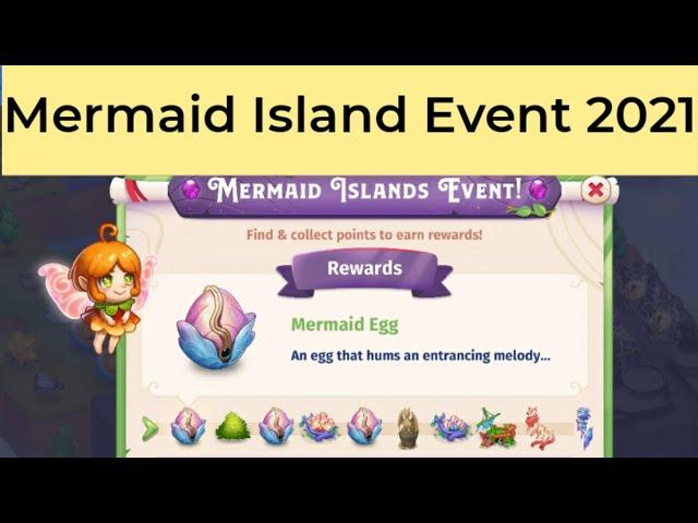 Merge Magic | The Mermaid Island Event Rewards 2021 |