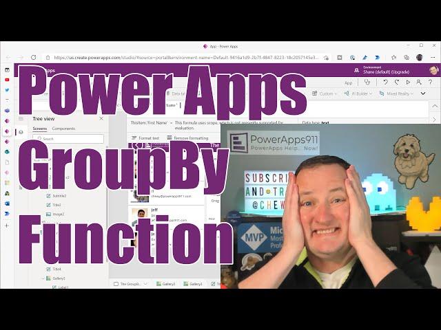 PowerApps GroupBy function and Nested Galleries