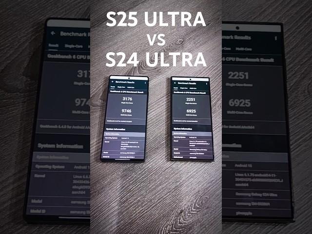 S25 Ultra DESTROYS S24 Ultra - CPU Benchmark