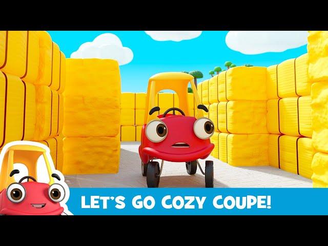 Cozy Gets Lost in the Maze + More | Let's Go Cozy Coupe  | Cartoon for Kids | Kids Show