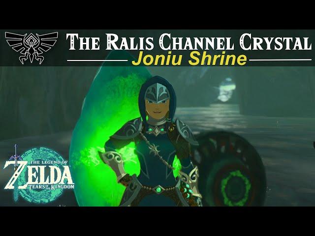 Joniu Shrine - The Ralis Channel Crystal Shrine Quest | Zelda, Tears of the Kingdom Guide