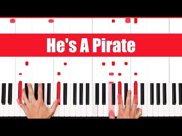 He’s A Pirate Piano - How to Play Pirates He’s A Pirate Piano Tutorial!