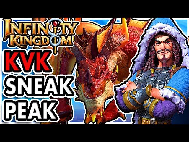 KVK IS HERE! Sneak Peak Footage! Infinity Kingdom Patch 1.7 Review