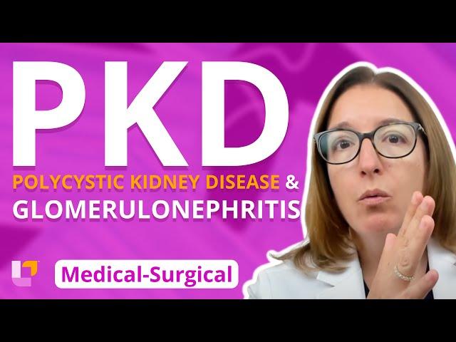 Polycystic Kidney Disease, Glomerulonephritis - Medical-Surgical - Renal System - @LevelUpRN