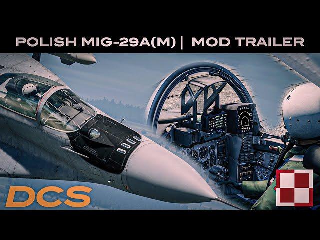 DCS: MiG-29A(M) v.1.0 - PRE-RELEASE TRAILER | Polish Modernised Fulcrum MOD