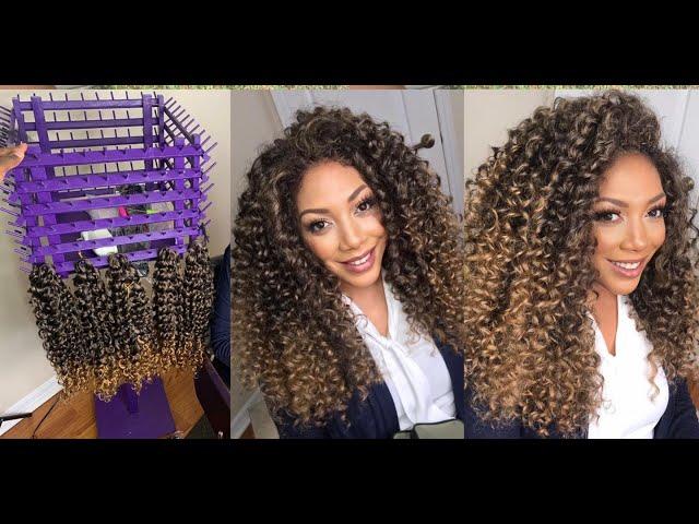 #535.CROCHET LOOKING JUST LIKE A FRONTAL ; CHERIS HAIR, DEEP TWIST