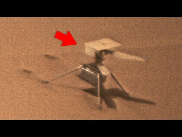 Missing Blade of Ingenuity Mars Helicopter registered with Perseverance's Supercam