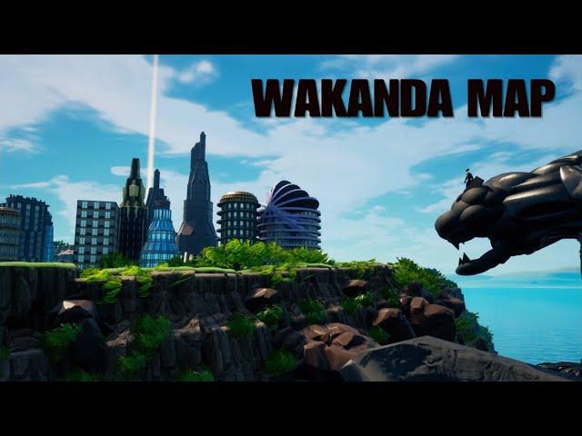 FORTNITE WAKANDA MAP (CREATIVE MODE)