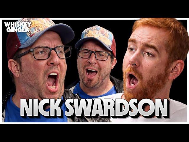 Nick Swardson Makes Joke From Face | Whiskey Ginger