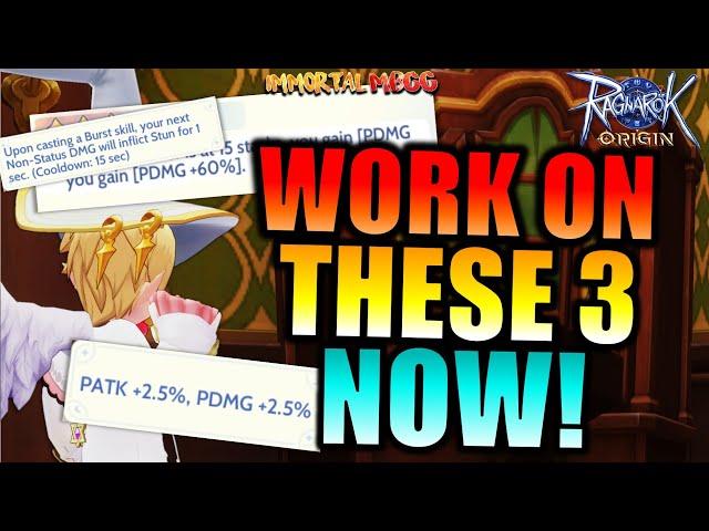 TOP 3 WAYS TO INCREASE 3RD JOB DAMAGE!! - RAGNAROK ORIGIN