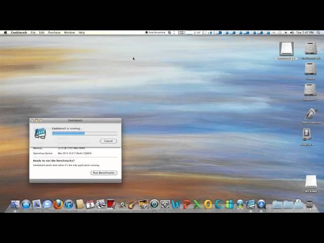 i7 950 Hackintosh overclocked to 4.03 Geek Bench Score