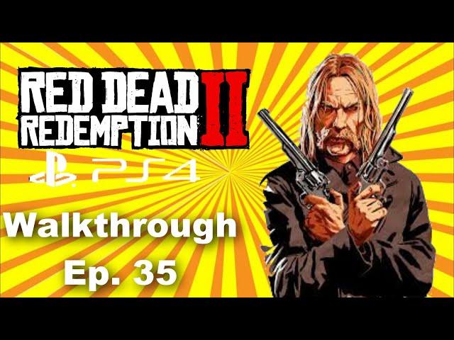 Dusty Morgan Caught Inside A Trap (Red Dead Redemption 2 PS4 Walkthrough Gameplay) Ep. 35