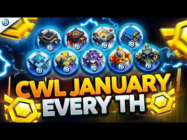 The NEW BEST CWL and WAR BASE LINKS For Every Town Hall in CoC 2024 | Clash of Clans Base  Layouts