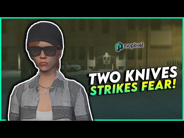 Two knives Tessa strikes fear in the LSPD - GTA RP Nopixel